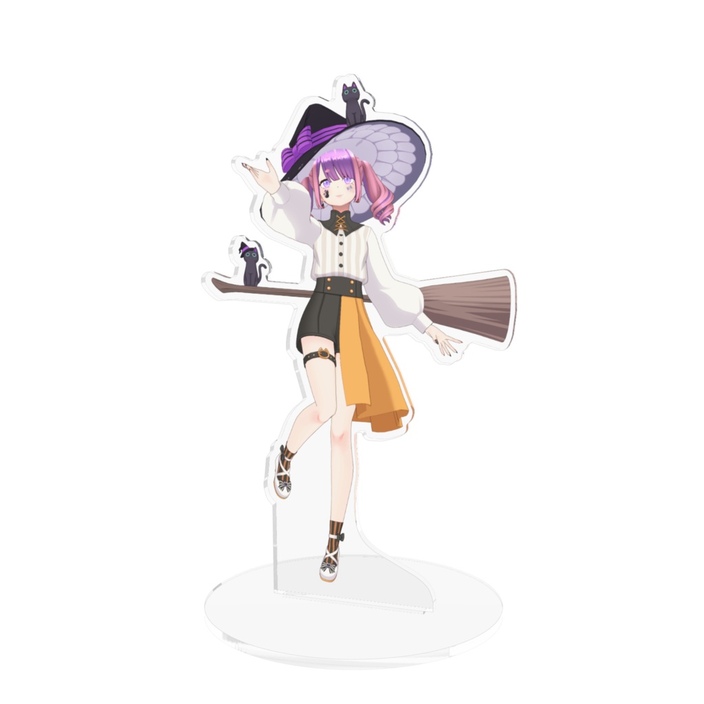 【夜月寝夢】ハロウィングッズ-アクスタ