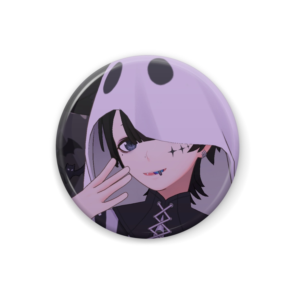 【きっぴ】ハロウィングッズ-缶バッジ