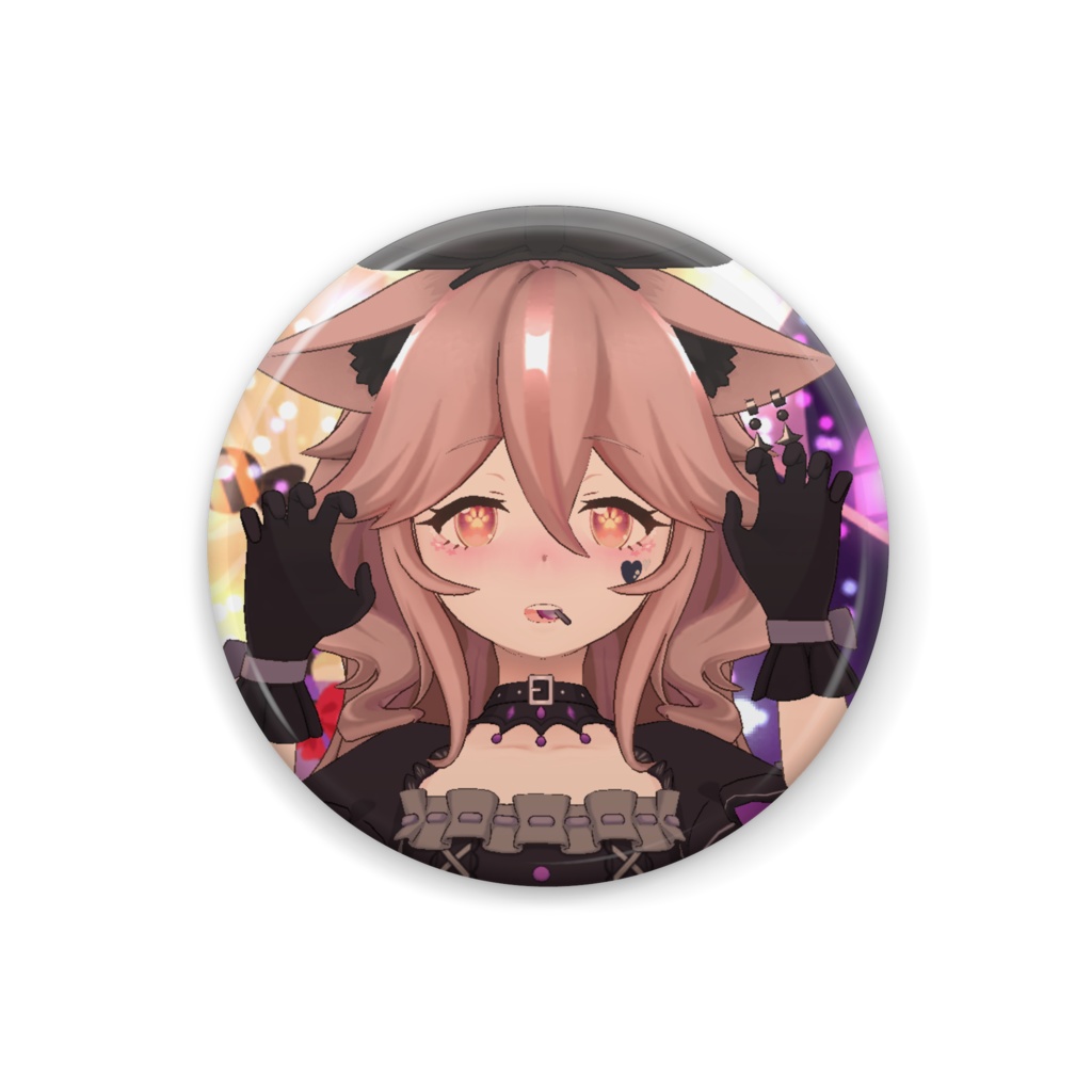 【ジェラ】ハロウィングッズ-缶バッジ