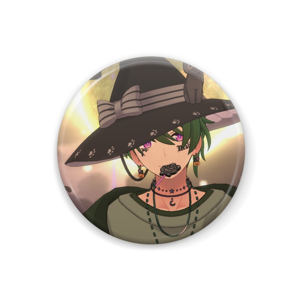 【そるたん】ハロウィングッズ-缶バッジ