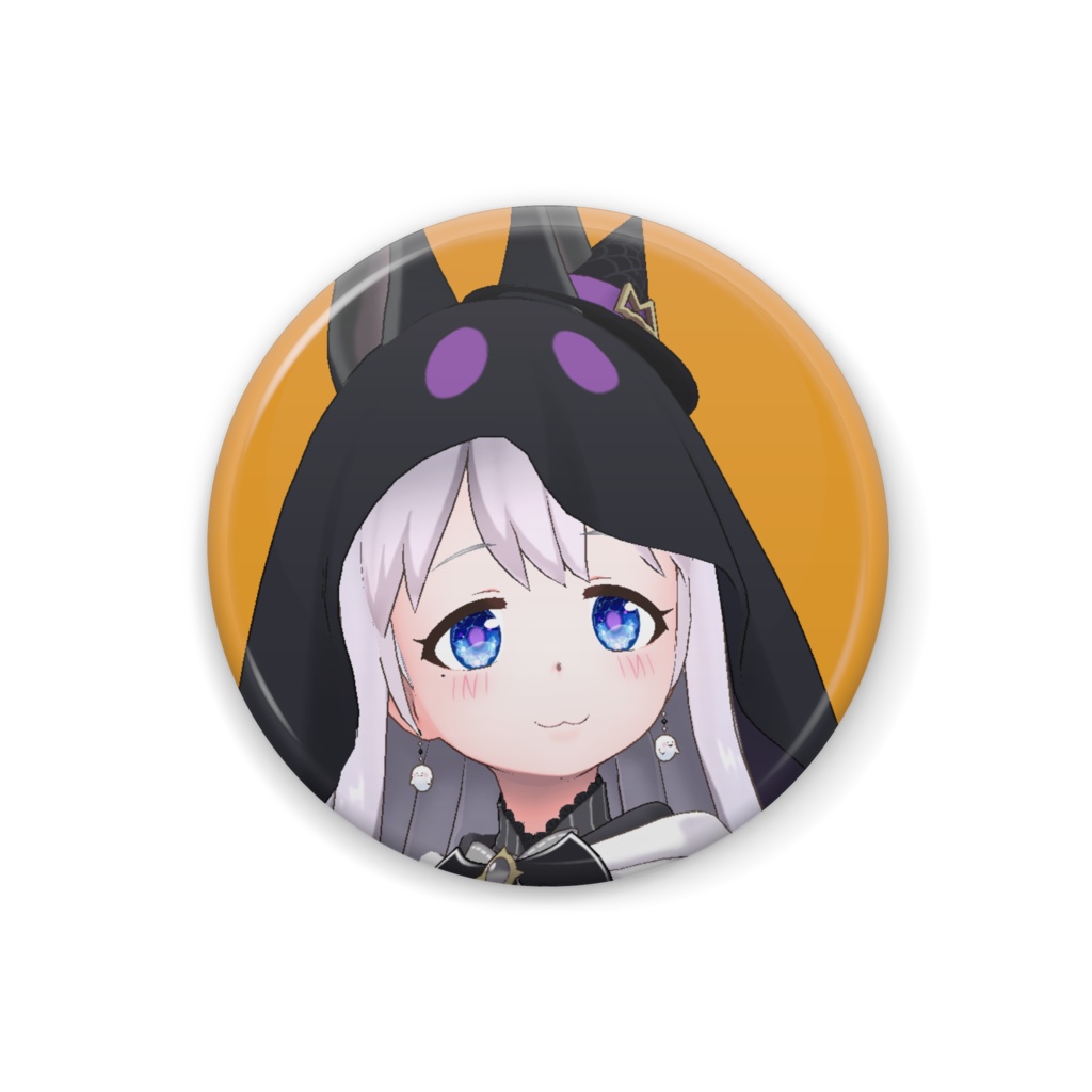 【らふぁえる】ハロウィングッズ-缶バッジ
