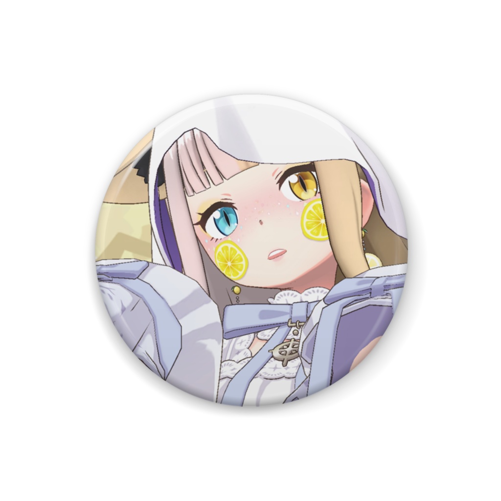 【れもね】ハロウィングッズ-缶バッジ