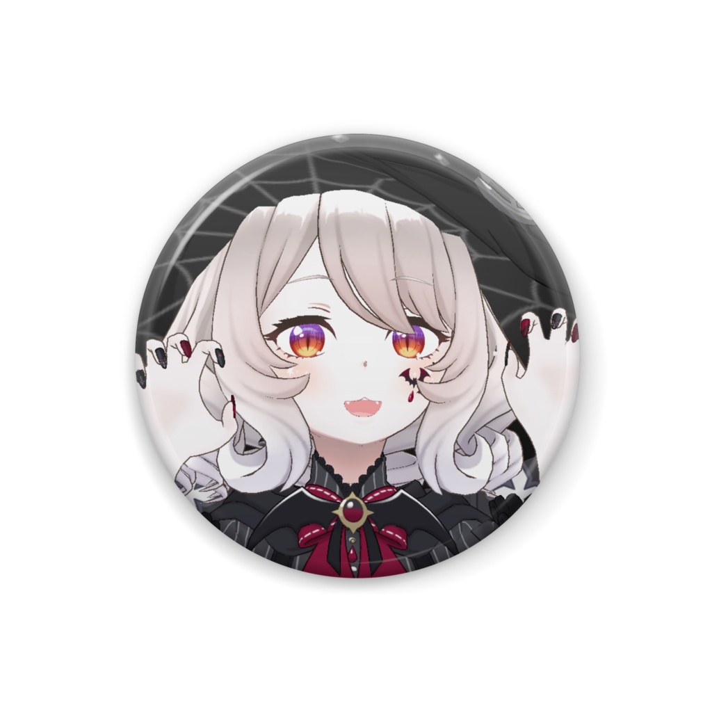 【卯ノ花あず】ハロウィングッズ-缶バッジ