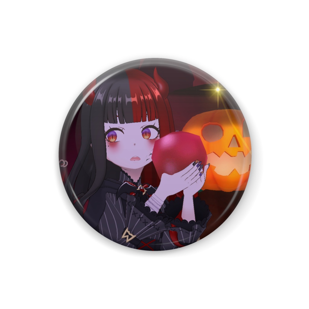 【赫夜】ハロウィングッズ-缶バッジ
