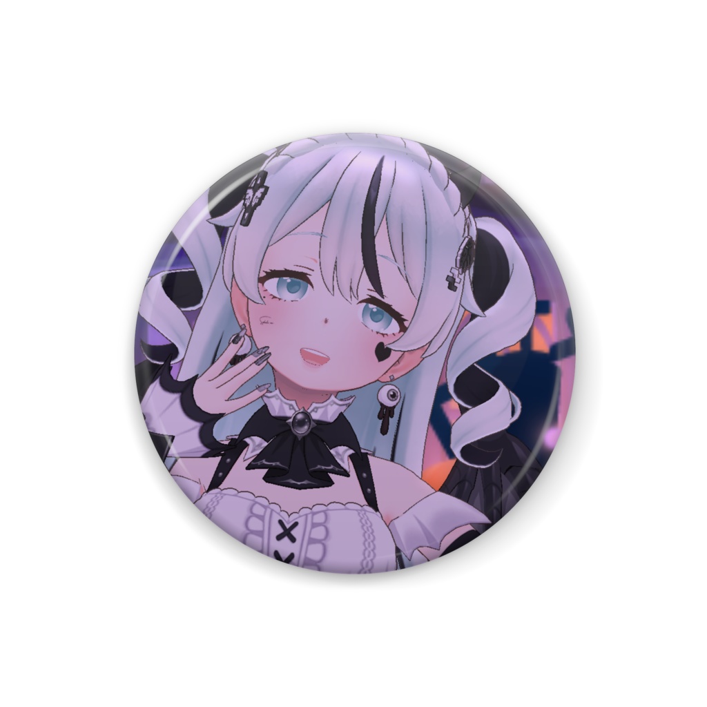 【榊 怜】ハロウィングッズ-缶バッジ