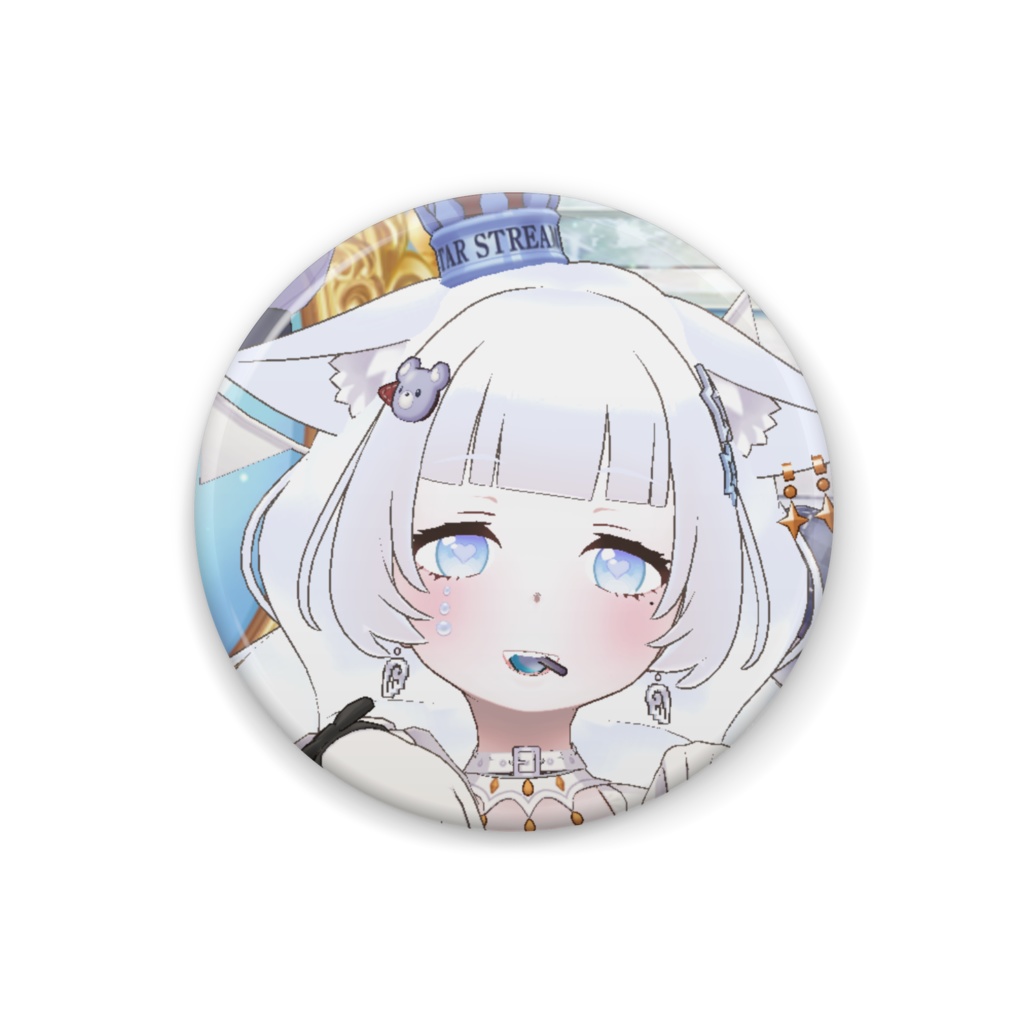 【雪白 んた】ハロウィングッズ-缶バッジ