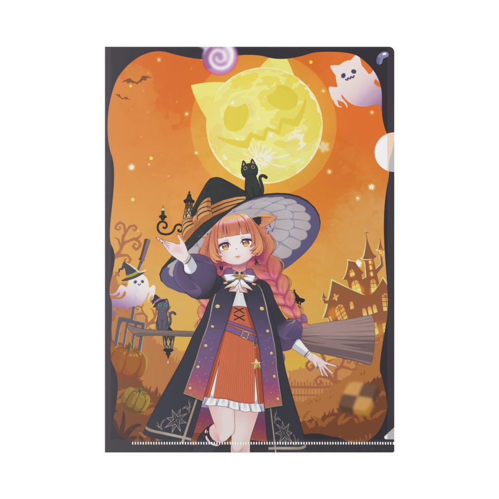 【˙˚ʚかめɞ˚˙】ハロウィングッズ-クリアファイル