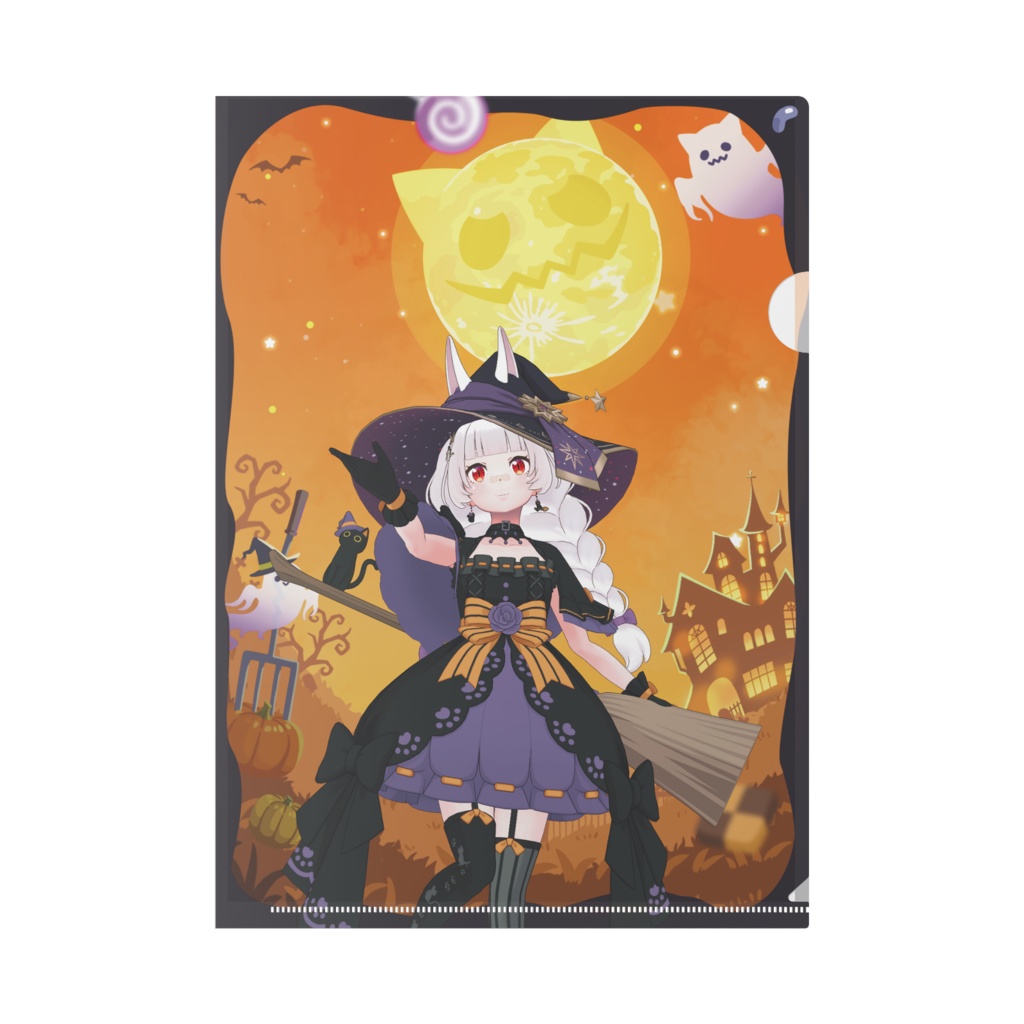 【ahahaアズナブル】ハロウィングッズ-クリアファイル