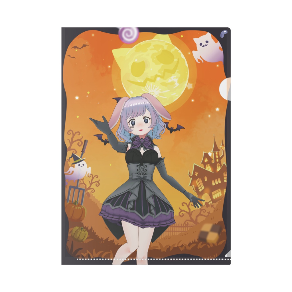 【Bちゃん】ハロウィングッズ-クリアファイル
