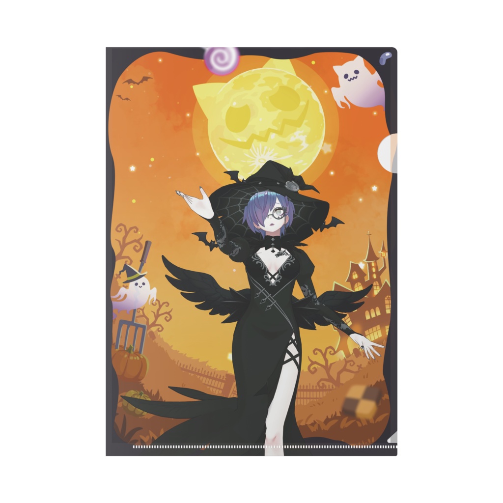 【nini】ハロウィングッズ-クリアファイル