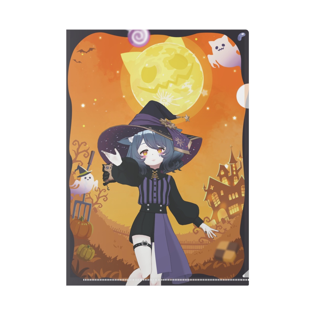 【Rain】ハロウィングッズ-クリアファイル