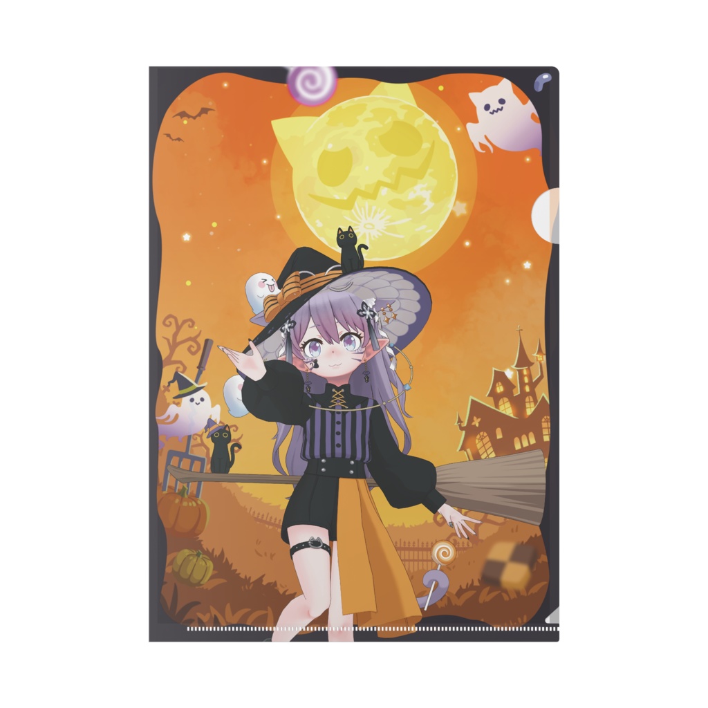 【Teddyy/テディ】ハロウィングッズ-クリアファイル