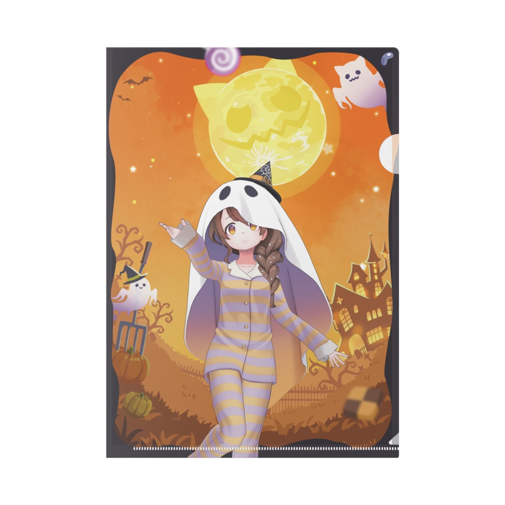 【Wanoka】ハロウィングッズ-クリアファイル