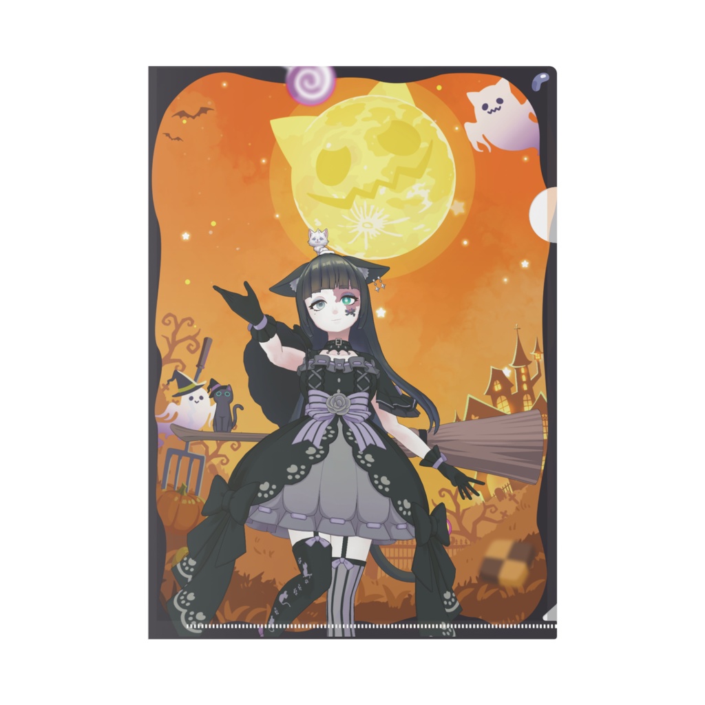 【yoru】ハロウィングッズ-クリアファイル
