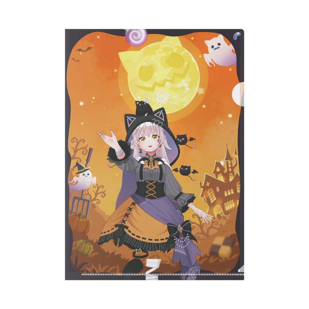 【ありさ】ハロウィングッズ-クリアファイル