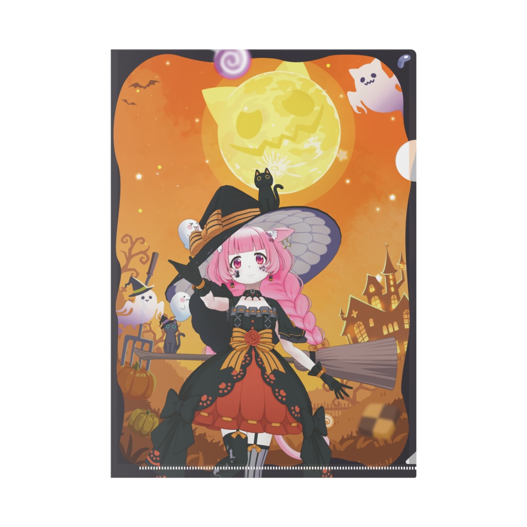 【ありしなもん】ハロウィングッズ-クリアファイル