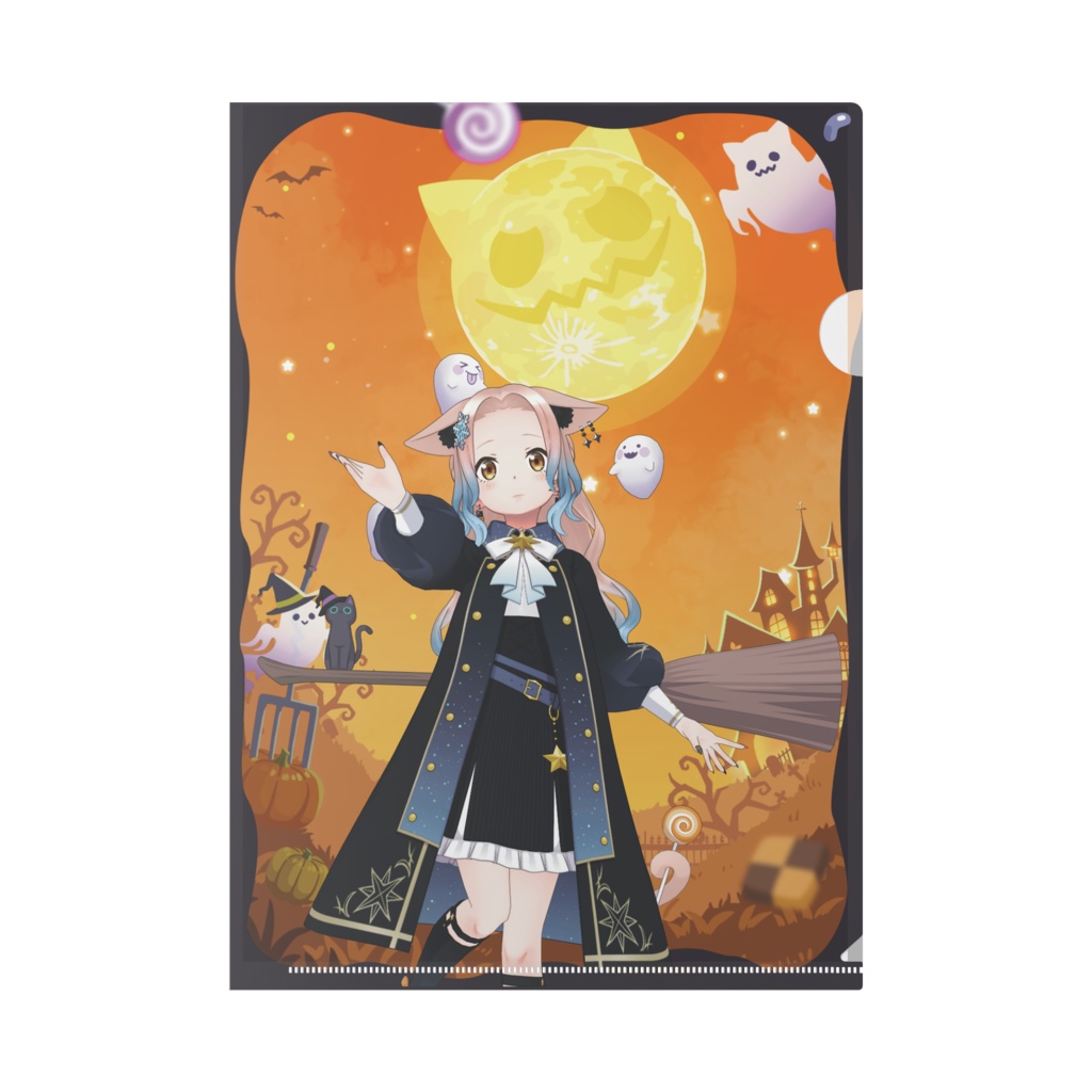 【いろは】ハロウィングッズ-クリアファイル