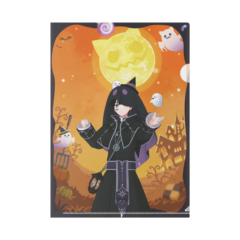 【うみ】ハロウィングッズ-クリアファイル