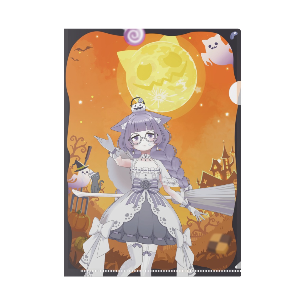 【おいのり こあら】ハロウィングッズ-クリアファイル