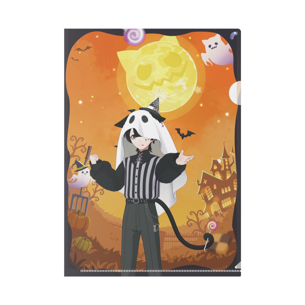 【きっぴ】ハロウィングッズ-クリアファイル