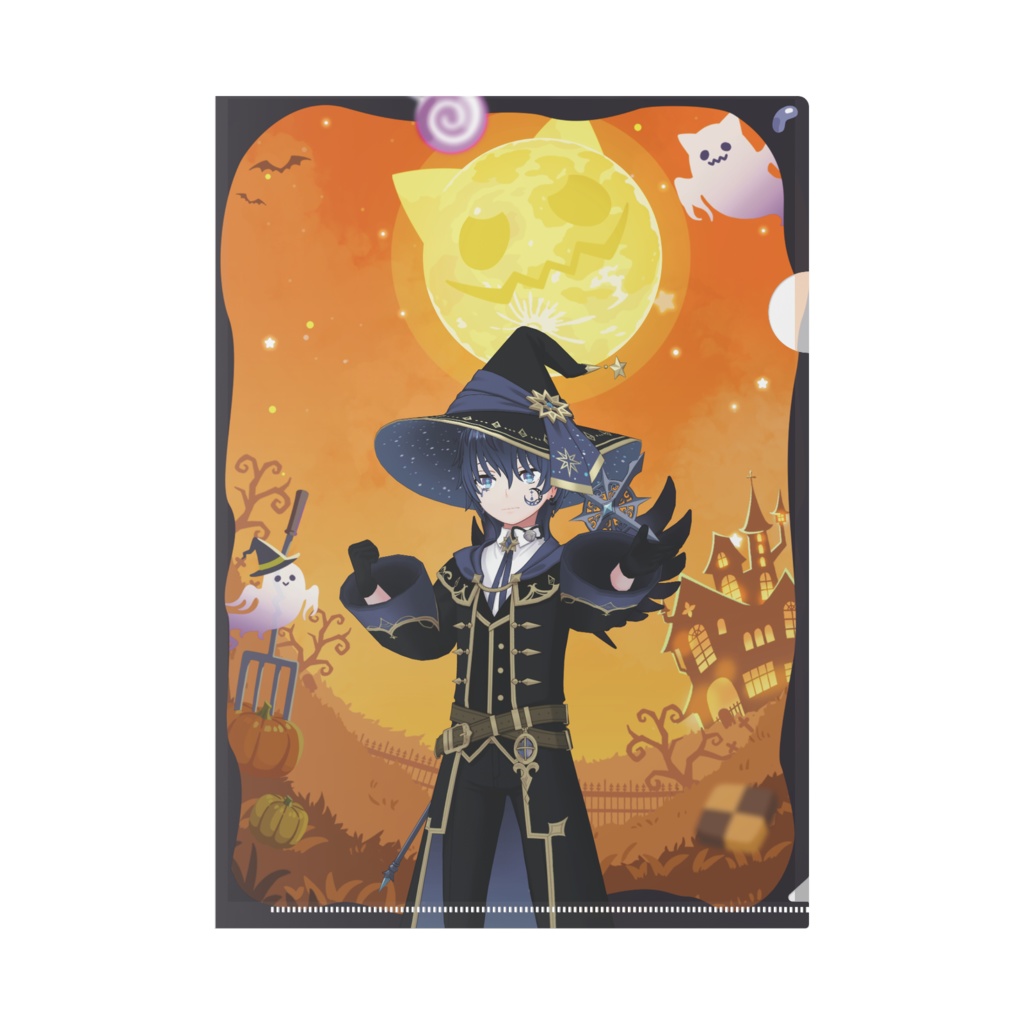 【ぐーぱん。】ハロウィングッズ-クリアファイル