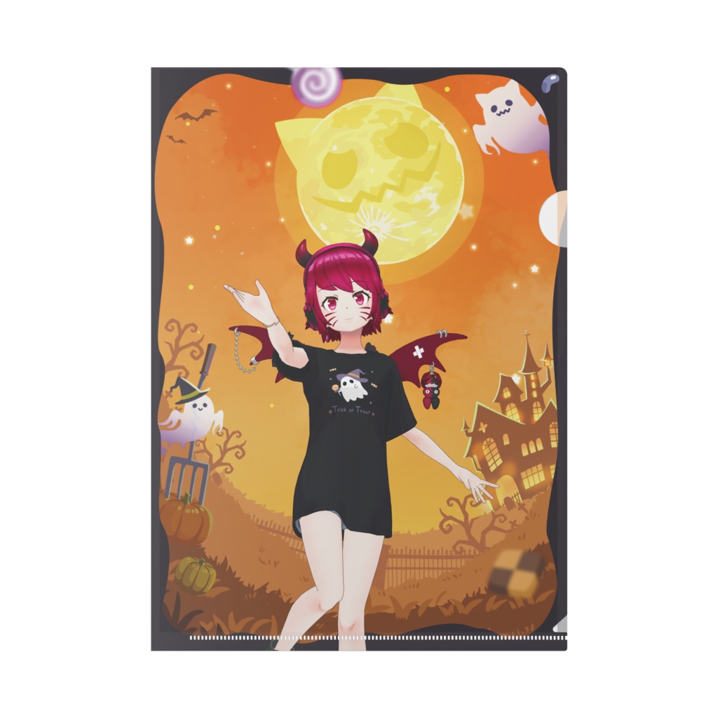 【クリームGAME】ハロウィングッズ-クリアファイル