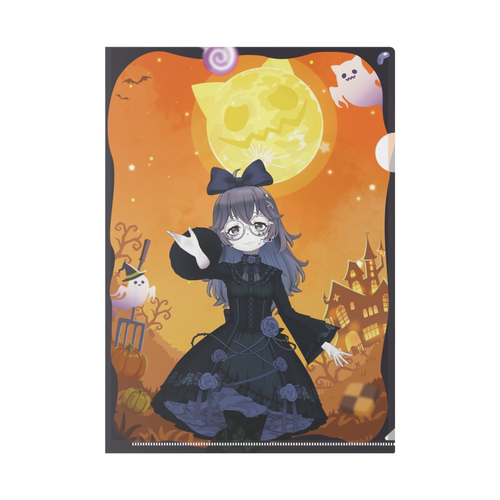【こひなたはるる?!】ハロウィングッズ-クリアファイル