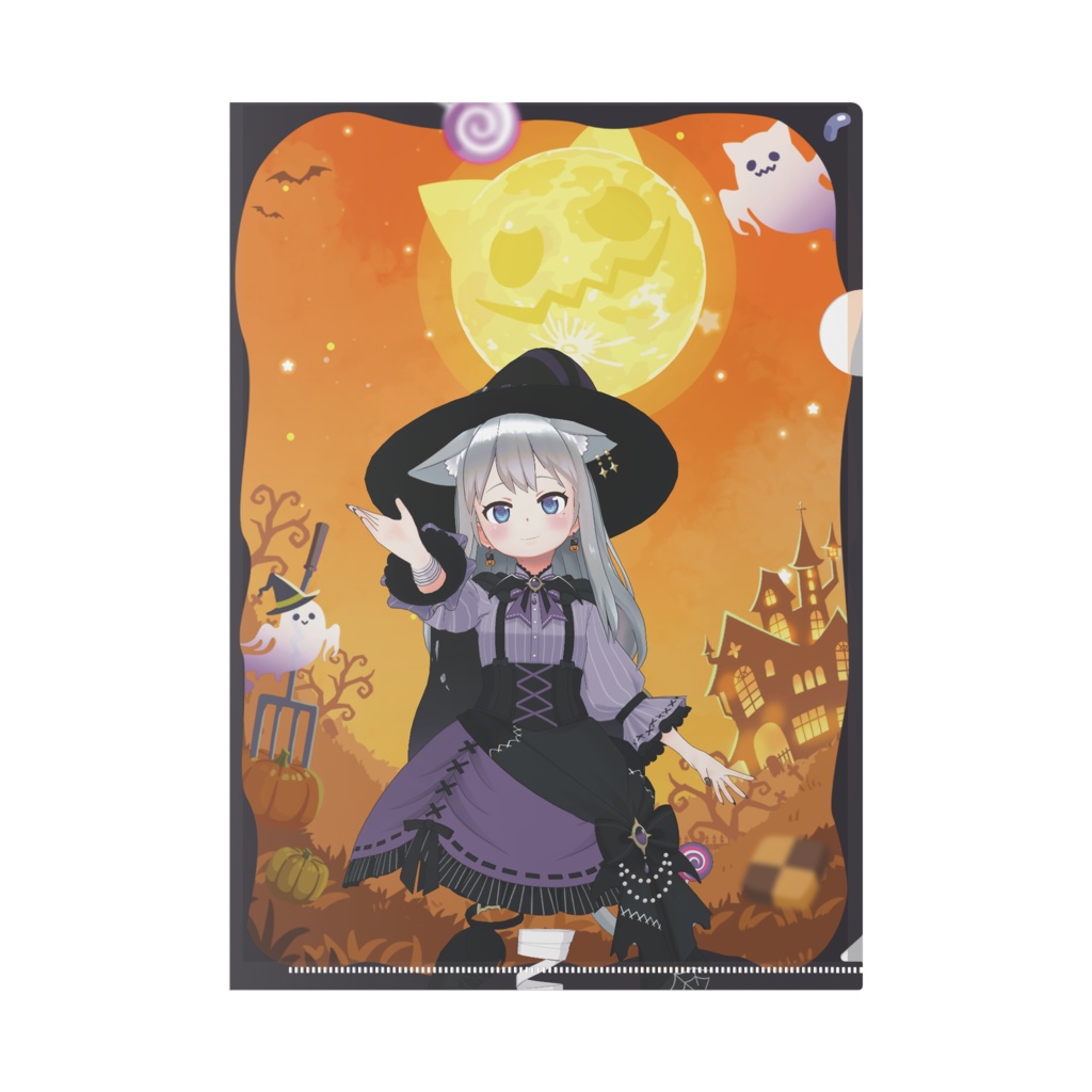 【さゆ】ハロウィングッズ-クリアファイル