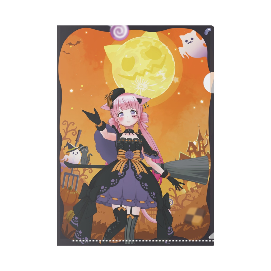 【しーたん】ハロウィングッズ-クリアファイル