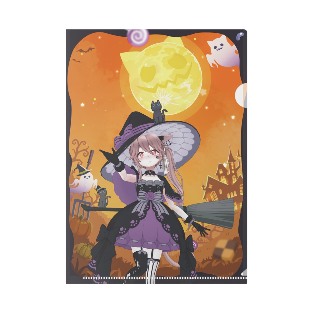 【ジェラ】ハロウィングッズ-クリアファイル