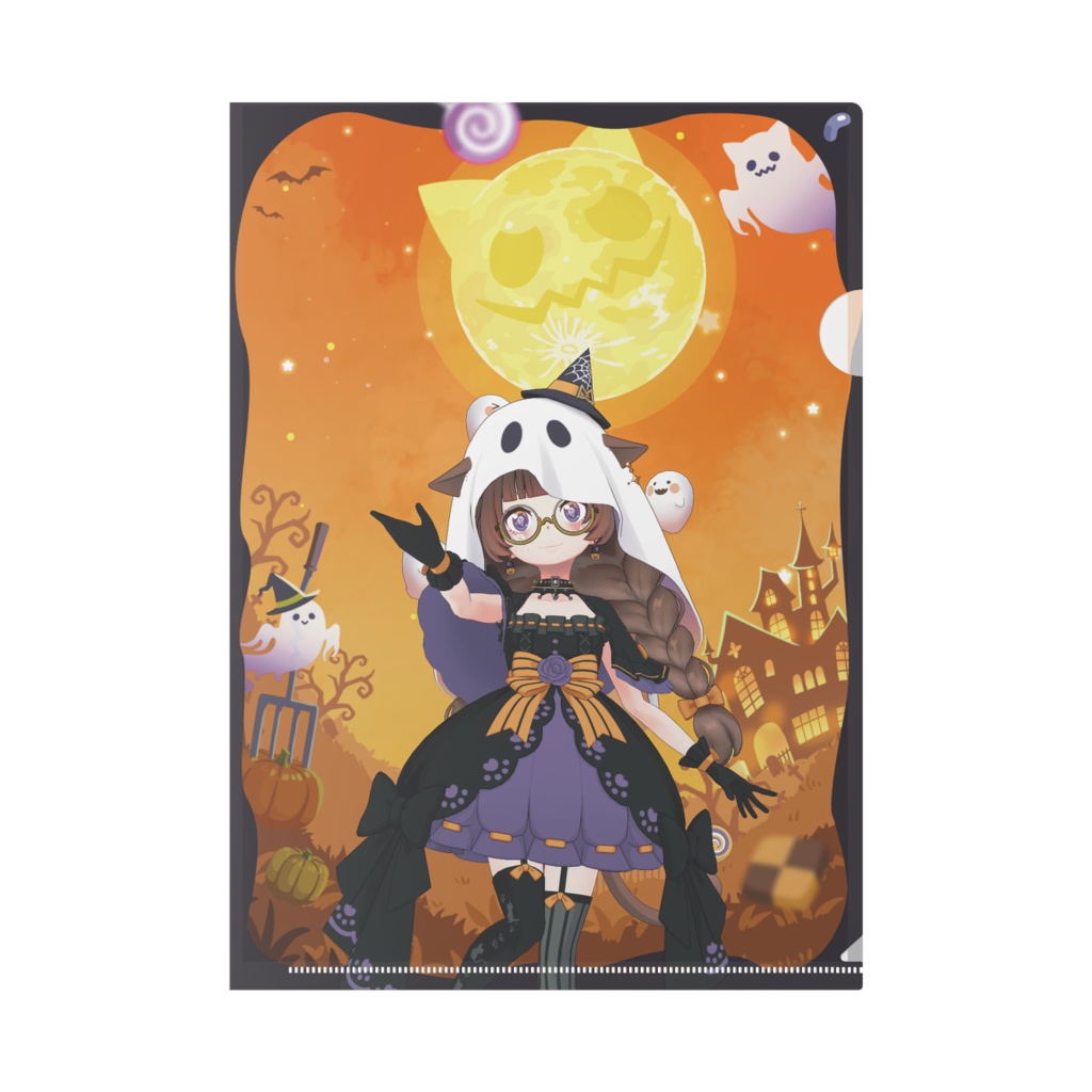 【せせり】ハロウィングッズ-クリアファイル