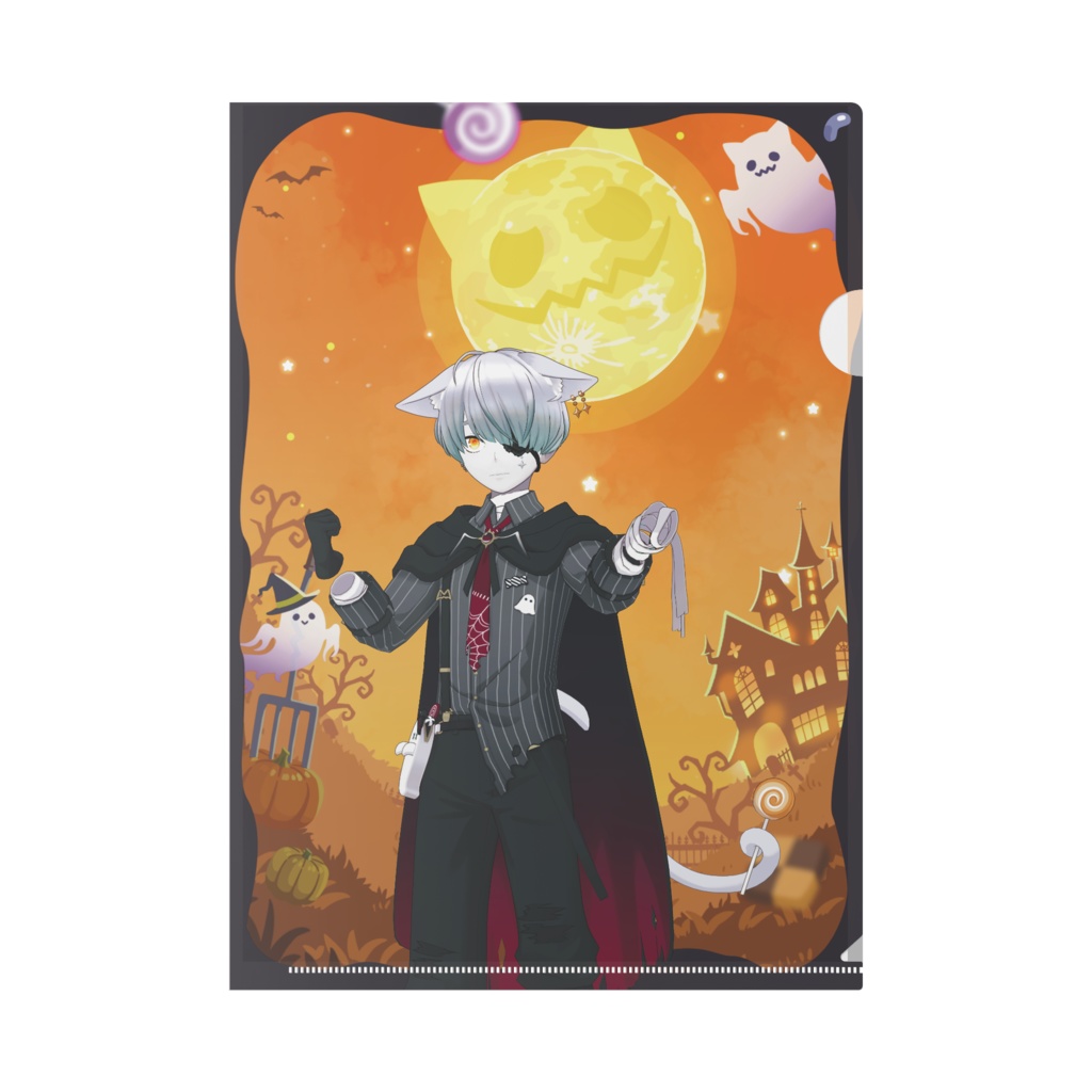 【たっとる】ハロウィングッズ-クリアファイル