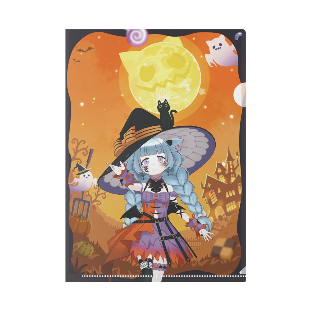 【ちびうさ】ハロウィングッズ-クリアファイル