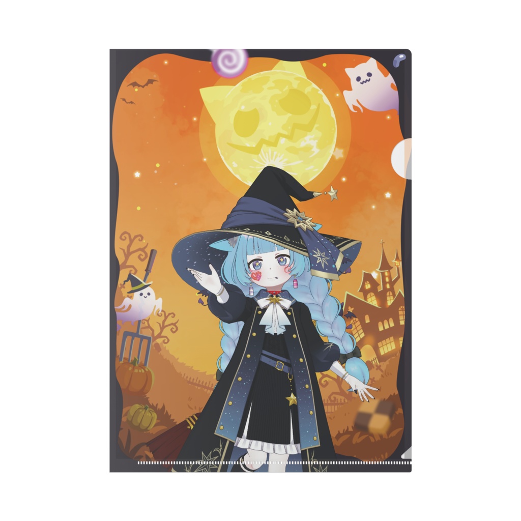 【チャロ】ハロウィングッズ-クリアファイル