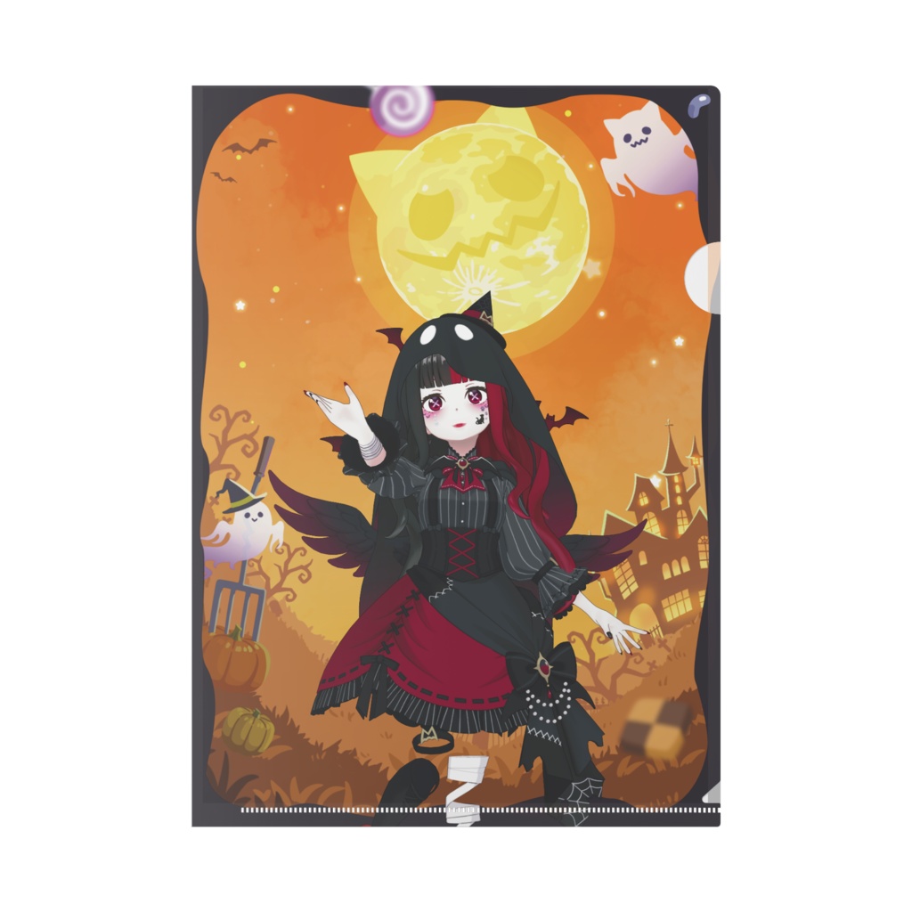 【ちゅんデレSioN】ハロウィングッズ-クリアファイル