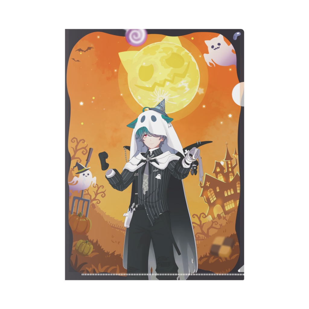 【なの】ハロウィングッズ-クリアファイル