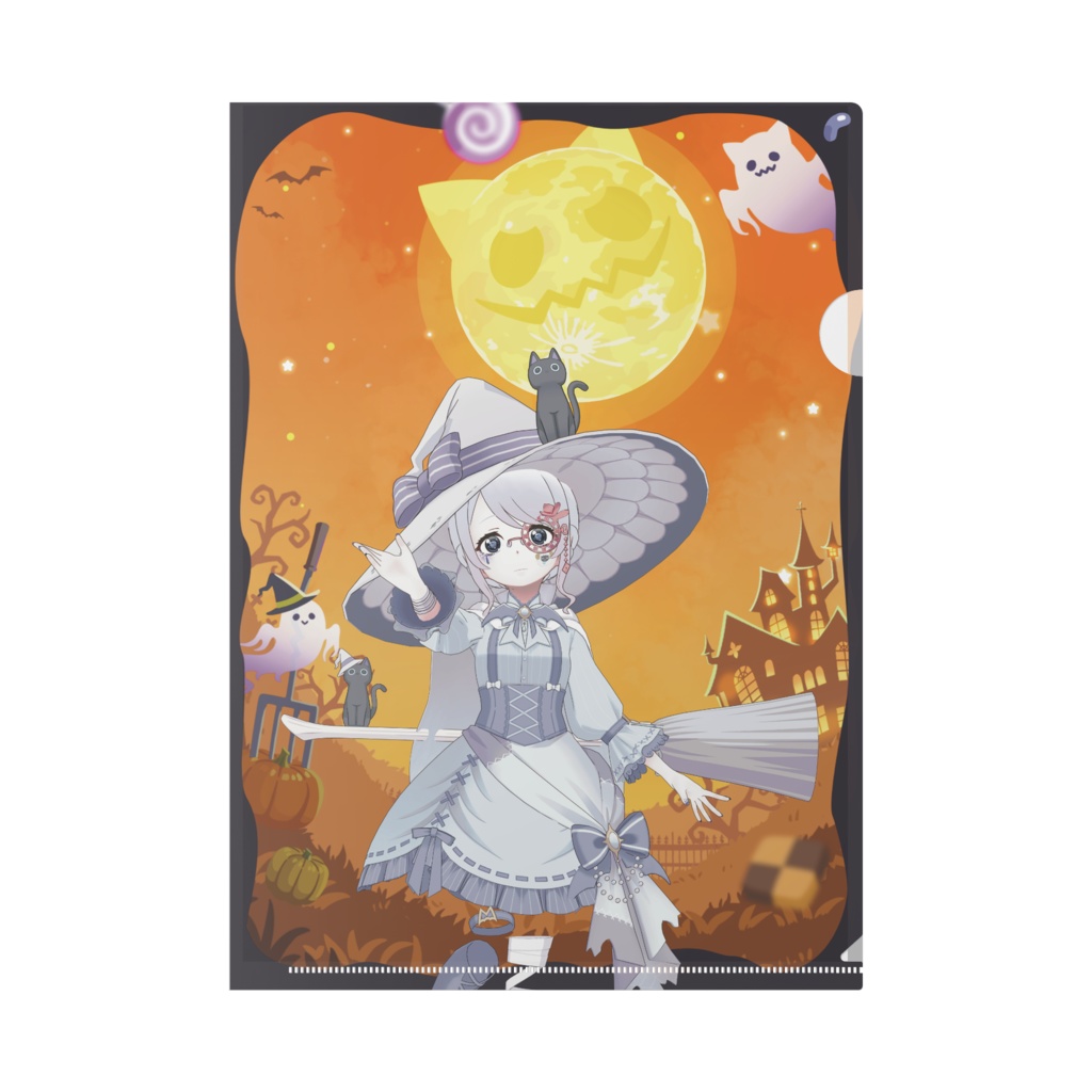 【ねむれむ】ハロウィングッズ-クリアファイル