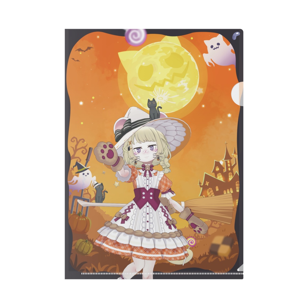 【のぼる】ハロウィングッズ-クリアファイル