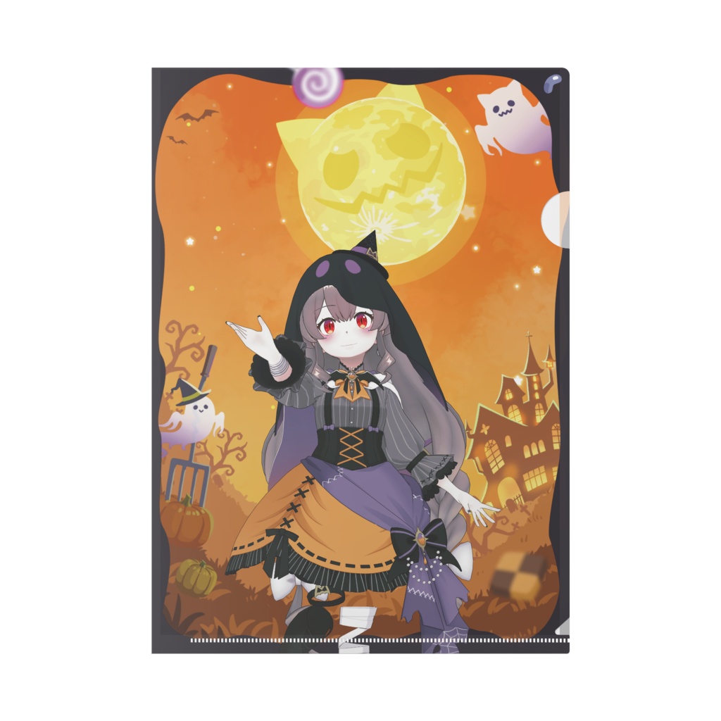 【ぱすた】ハロウィングッズ-クリアファイル