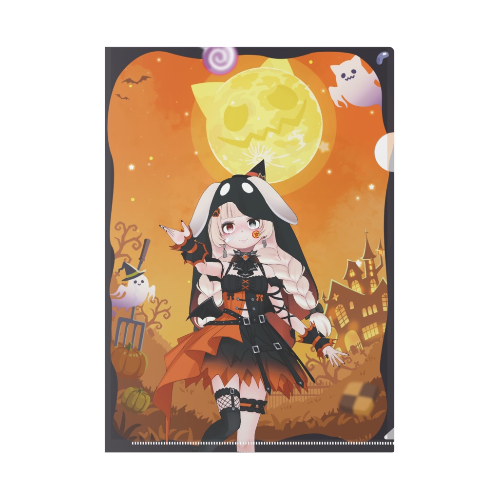 【はぷ太郎】ハロウィングッズ-クリアファイル