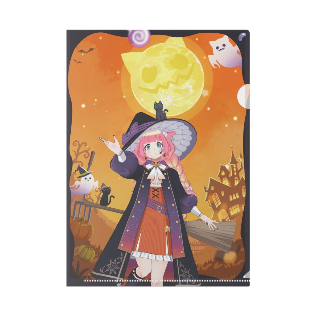 【ぱるす】ハロウィングッズ-クリアファイル