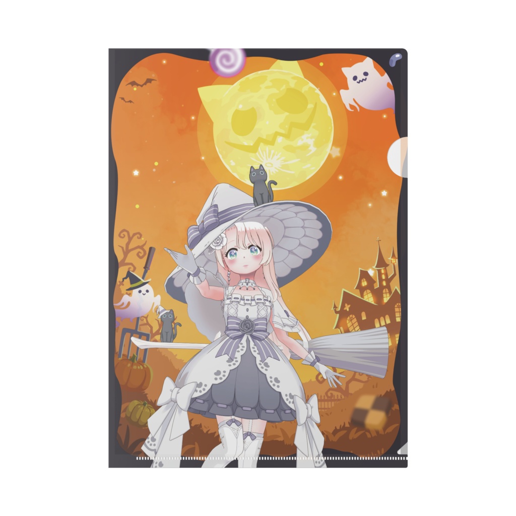【ぱるちゃ】ハロウィングッズ-クリアファイル