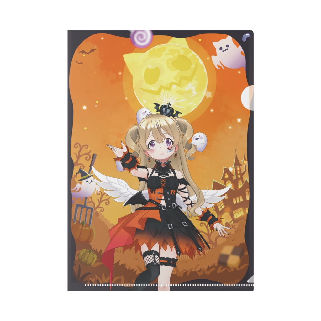 【はれちゃん】ハロウィングッズ-クリアファイル