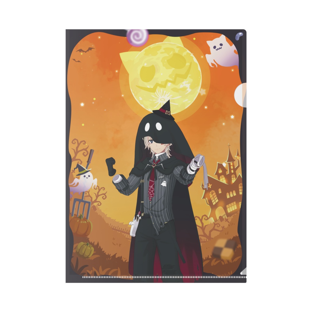 【ぴっぴ】ハロウィングッズ-クリアファイル