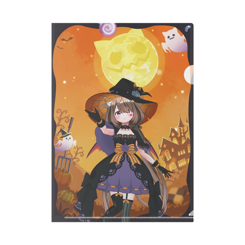 【ぺぺん】ハロウィングッズ-クリアファイル