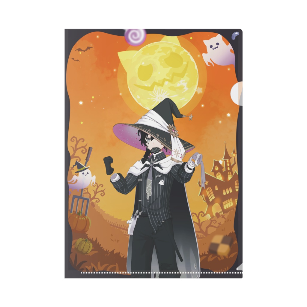 【ミカエル】ハロウィングッズ-クリアファイル
