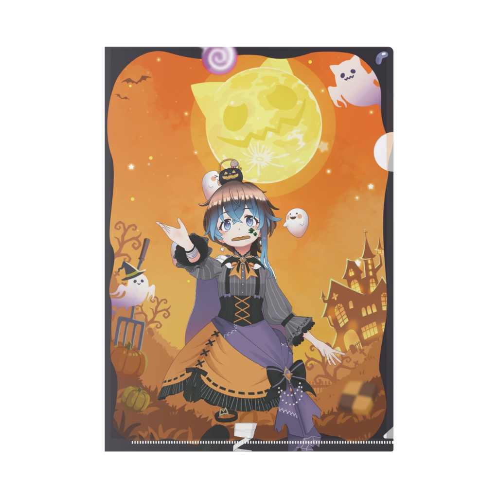 【ゆきち〜】ハロウィングッズ-クリアファイル