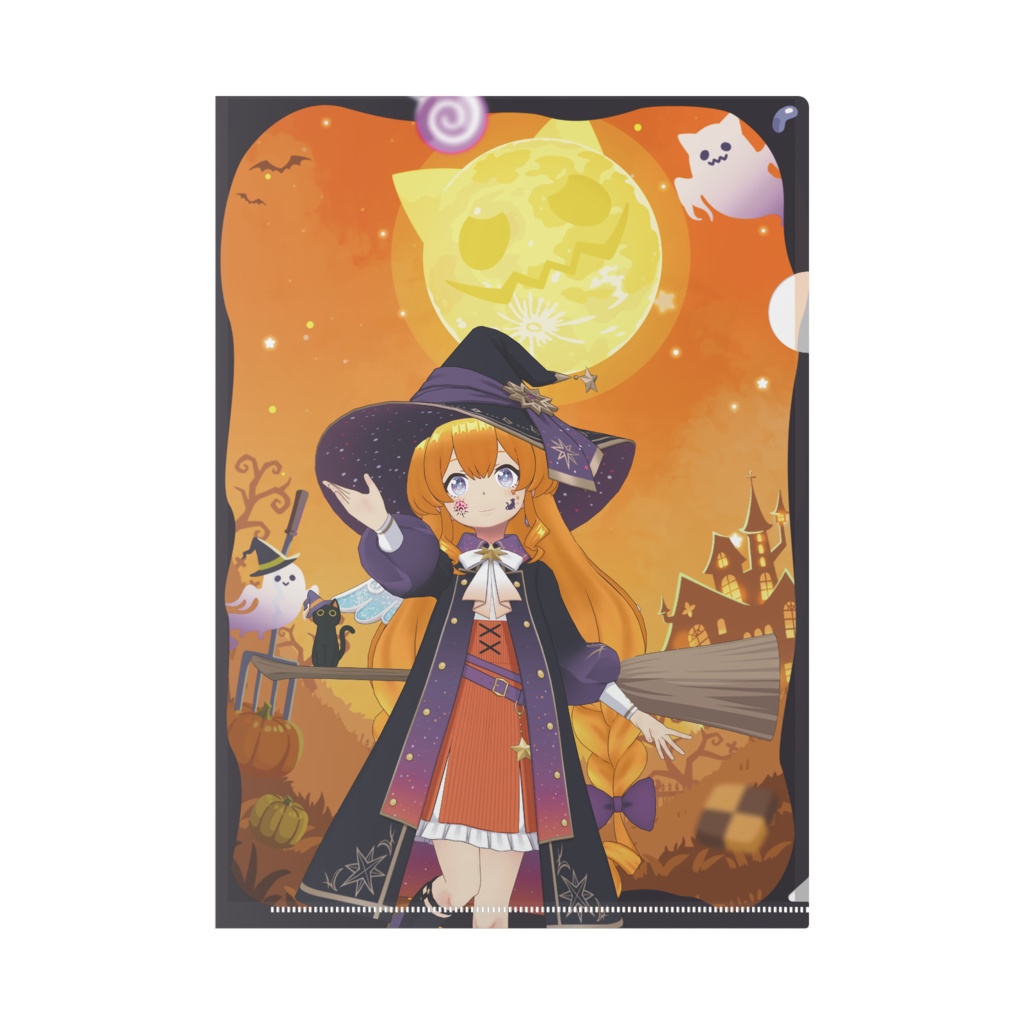 【ゆん】ハロウィングッズ-クリアファイル