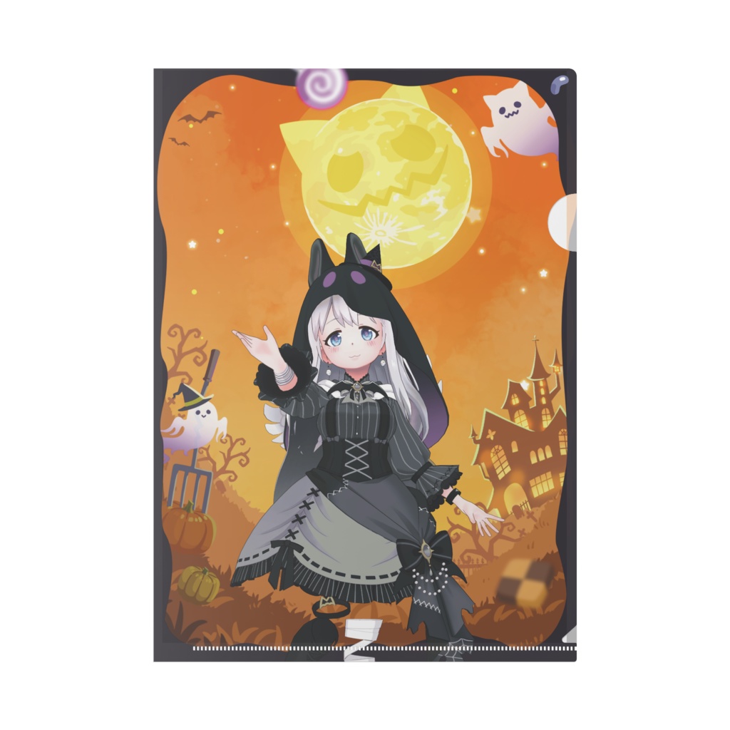 【らふぁえる】ハロウィングッズ-クリアファイル