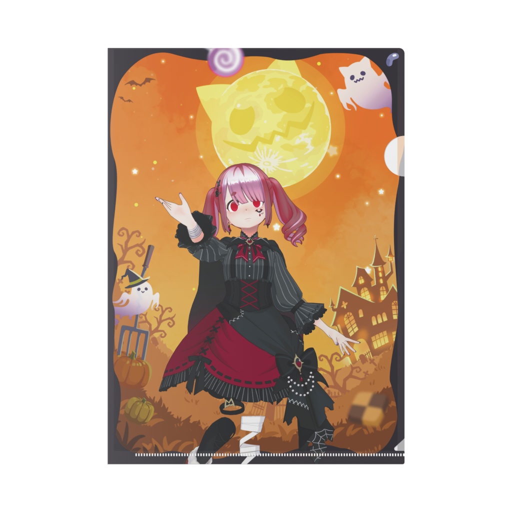 【ろた】ハロウィングッズ-クリアファイル